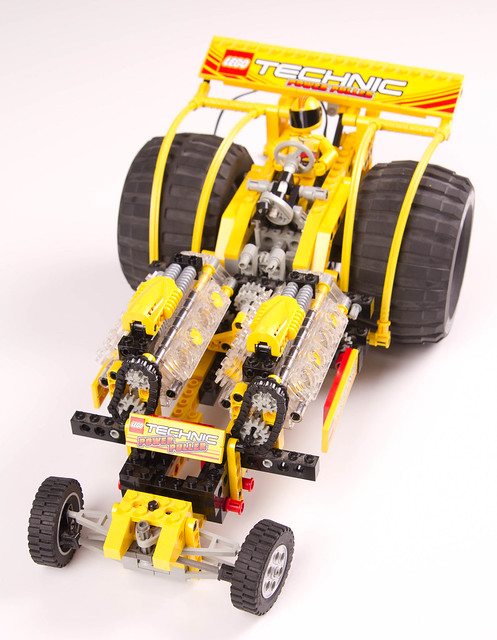 tractor pulling lego