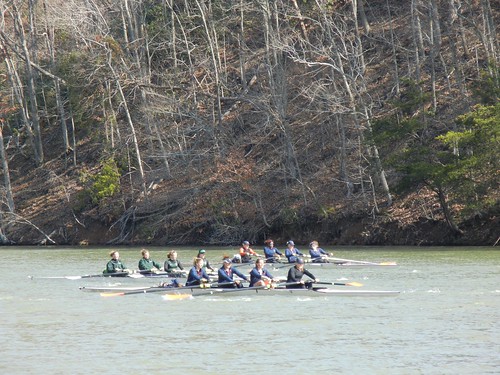 Rowing teams visit Hungry Mother State Park