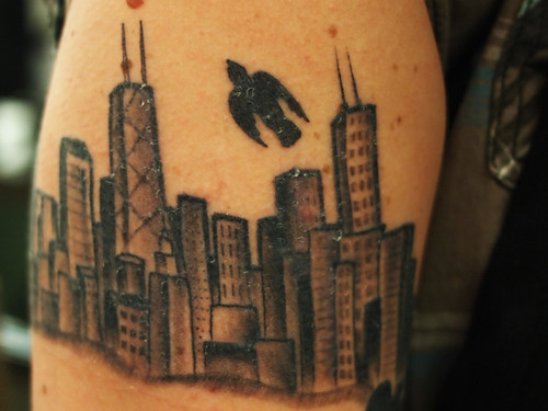  place in my heart and on this website for Chicago skyline tattoos