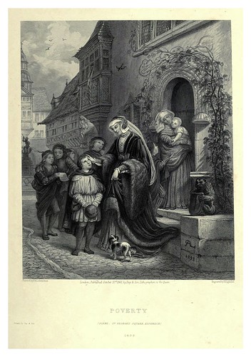 002-La pobreza-Illustrations of the life of Martin Luther 1862- Pierre Antoine Labouchère