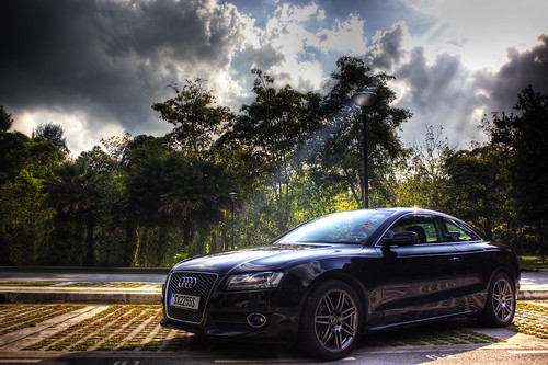 Black Audi A5 by stcknthmmnt