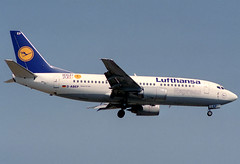Lufthansa Express B737-330 D-ABEP BCN 09/08/1993