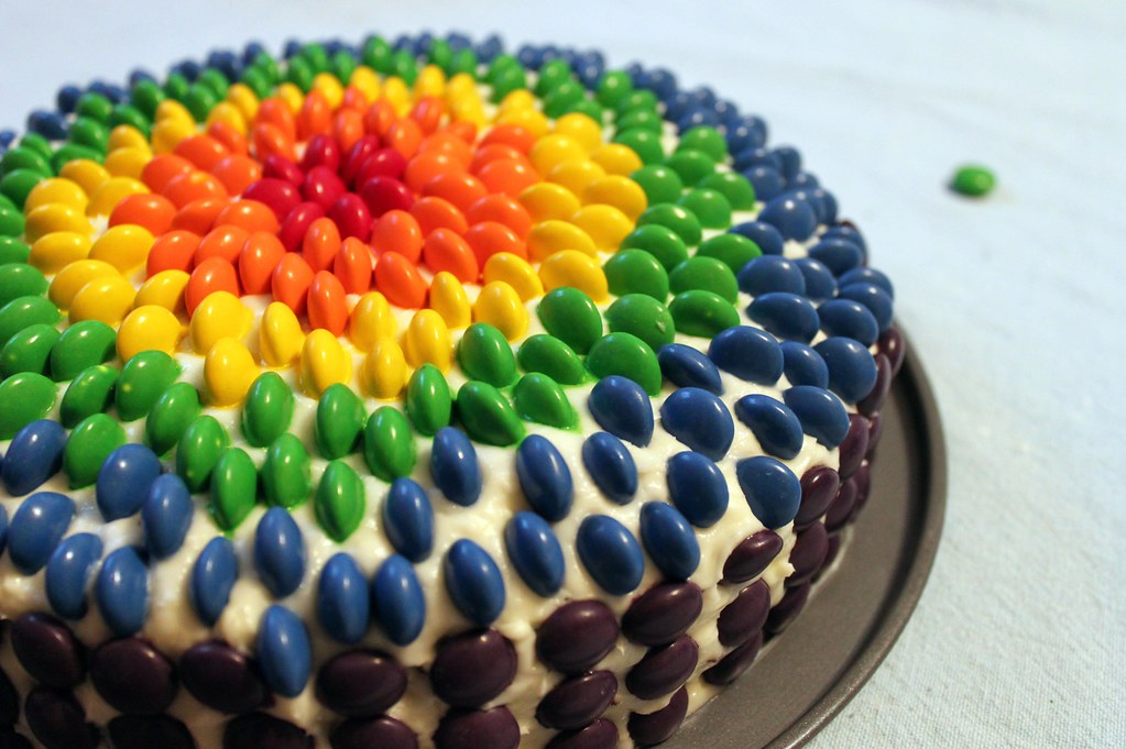 rainbow cake - Rossie Crafts