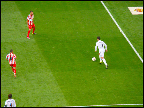 Cristiano Ronaldo en Bernabéu