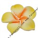 Handmade Polymer Clay Beads, Flower, Yellow