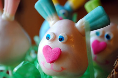 easter bunny cake pops. Easter Bunny Cake Pops
