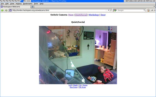 London Hackspace Webcam