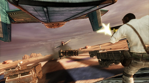 Uncharted 3: airstrip crash