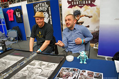 Kapow! Comic Con : Artist Dan Lish & Dan  Willett bring their Cartigan Monster Hunter to Kapow! by Craig Grobler