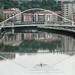Puente Zubi-Zuri de Bilbao