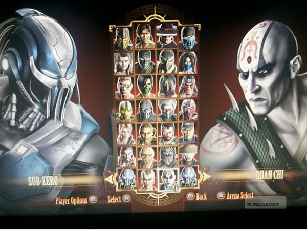 mortal kombat 9 characters select. Mortal Kombat Character Select