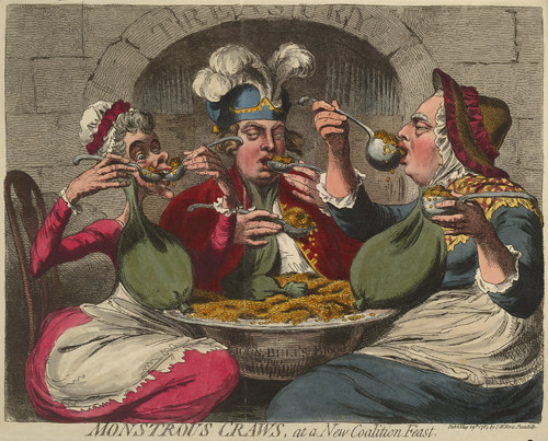 Monstrous Craws by James Gillray