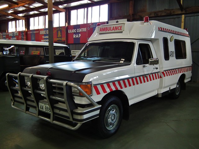 history ford museum army australian australia victoria ambulance 1989 industries unit f250 jakab bandiana