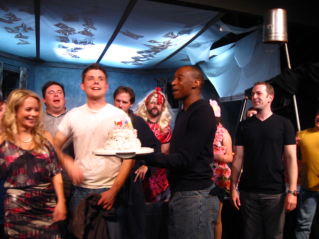Curtain Call (and birthday cake for Carrie Wiita and Colin Willkie!)