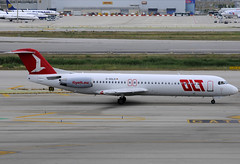 OLT Fokker 100 D-AOLH BCN 28/05/2011