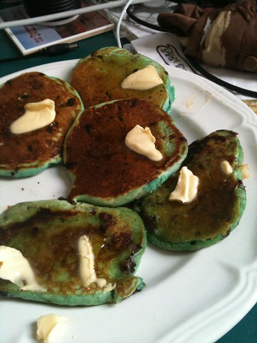 Day 170 - Green Banana Choc Chip Pikelets by dragonsinger