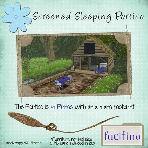 fucifino - Screened Sleeping Portico