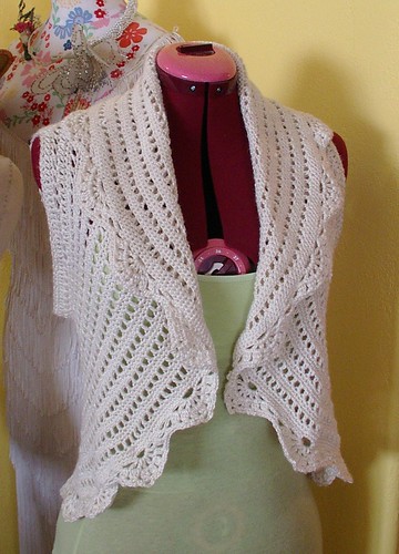 front with lace edge