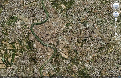 Rome, Italy (via Google Earth)