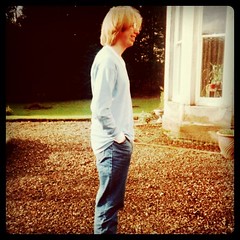 Me, 1995. Not a particularly interesting photo. Just thrilled to find out that I was skinny at some point in my life.