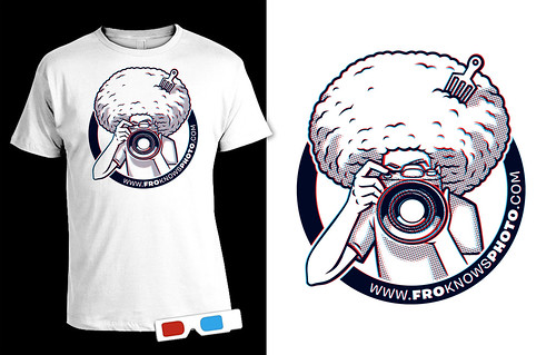 FroKnowsPhoto 3D Logo Shirt