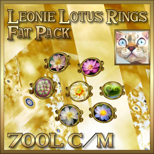 Leonie Lotus Rings Fat Pack by Leonie22
