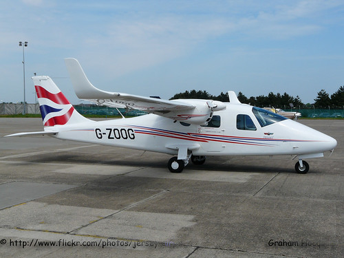 G-ZOOG Tecnam P.2006T by Jersey Airport Photography