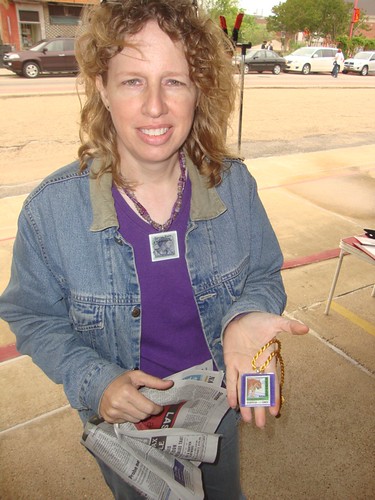 Susan Fortenberry, Texas Ave Maker's Fair, Spring 2011 by trudeau