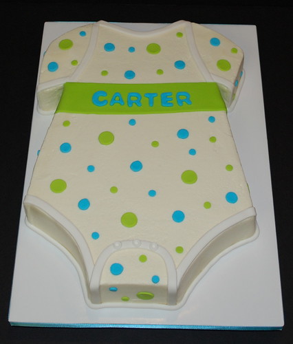 Onesie Baby Shower Cake