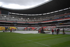 Segundo día de montaje - Estadio Azteca11