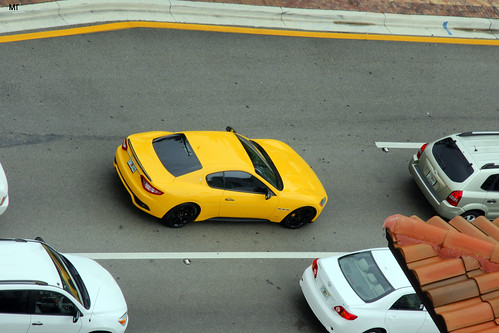 Black Yellow Maserati MikeTroy Photography