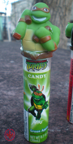 Koko's Confectionery & Novelty :: 'Teenage Mutant Ninja Turtles' CANDY SPRY // Michelangelo - GREEN APPLE i (( 2009 ))
