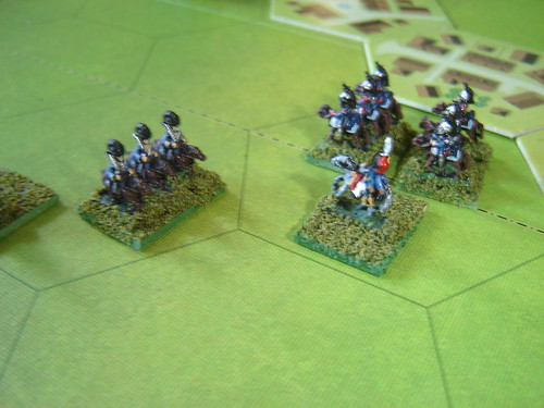 Fierce countercharge lead by Colonel Tascher