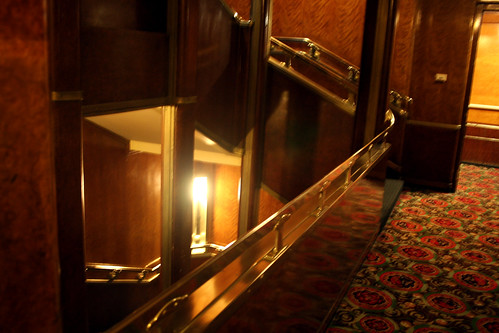 Queen Mary - Staircase - Main Deck - Not Quite Aft
