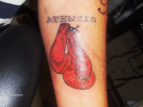 boxing gloves wallpaper. Boxing Glove Tattoos.