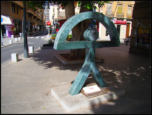 Escultura de un indalo, Almería