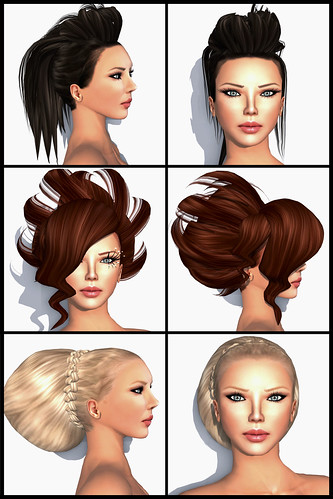 Biastice Hair attachments 3 - Lelutka and CCD lashes