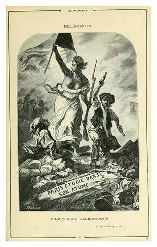 003-Los miserables-Frontispicio-Cent dessins  extraits des oeuvres de Victor Hugo  album specimen (1800)