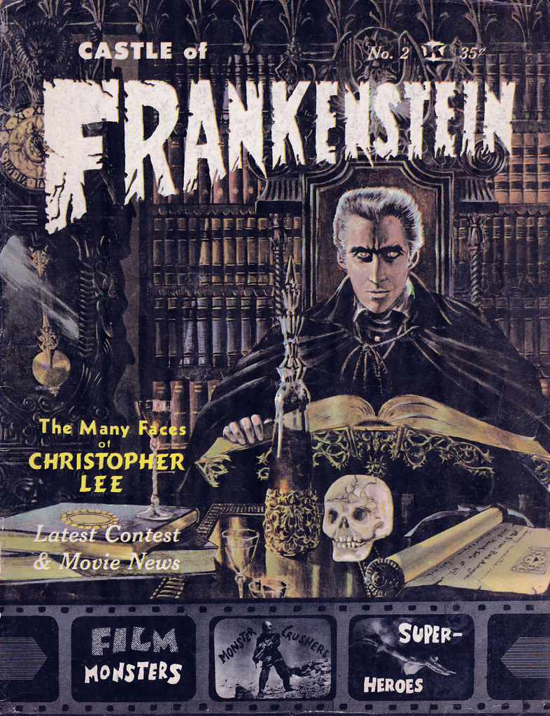 Castle Of Frankenstein, Issue 2 (1962) Cover by Robert Adragna