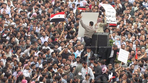Syria Damascus Douma Protests 2011 - 26