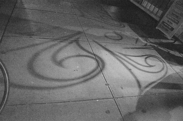 Swirls on the Sidewalk 