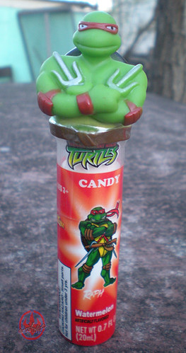 Koko's Confectionery & Novelty :: 'Teenage Mutant Ninja Turtles' CANDY SPRY // Raphael - WATERMELON i (( 2009 ))