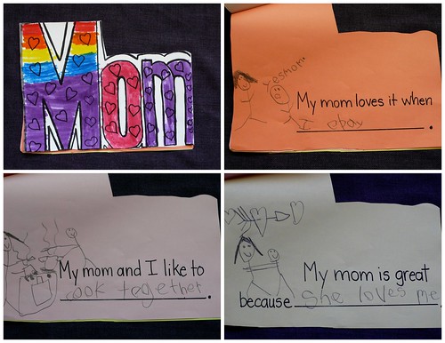 "Mom" book by Sparky for me on Mother's Day