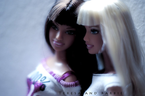 Teresa and Barbie