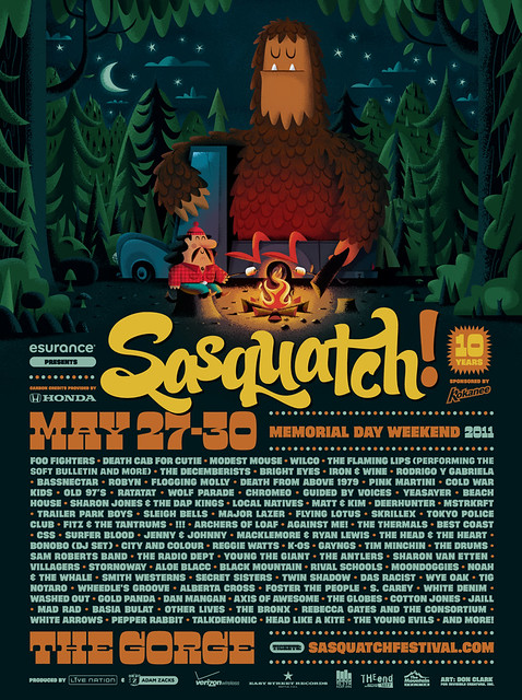Sasquatch Festival 2011