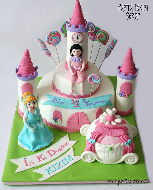 Cinderella Castle Cake - ECE