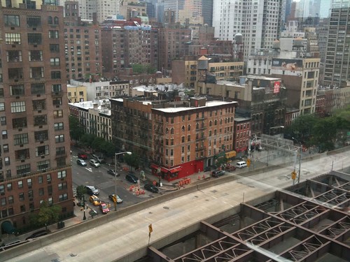 The Queensborough roadway from the Roosevelt Ave. tram
