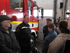 Exkurze na hasičskou záchrannou stanici Brno - Lidická, 22. 3. 2011