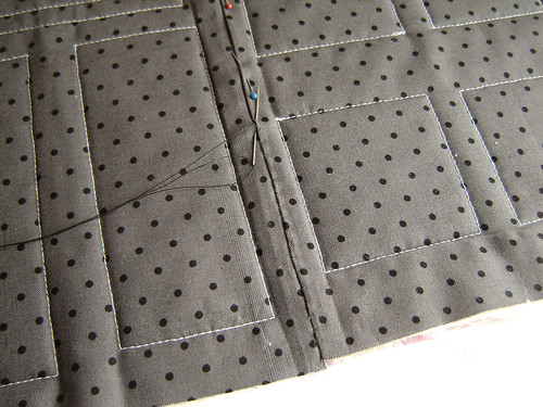 Step 9 - Sew Backing By Hand