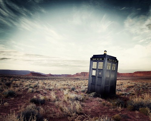 Doctor Who Series 6 TARDIS in Arizona Click for Larger Image 